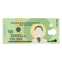 paper money 100,000 VND