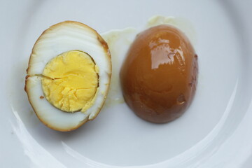 boiled eggs