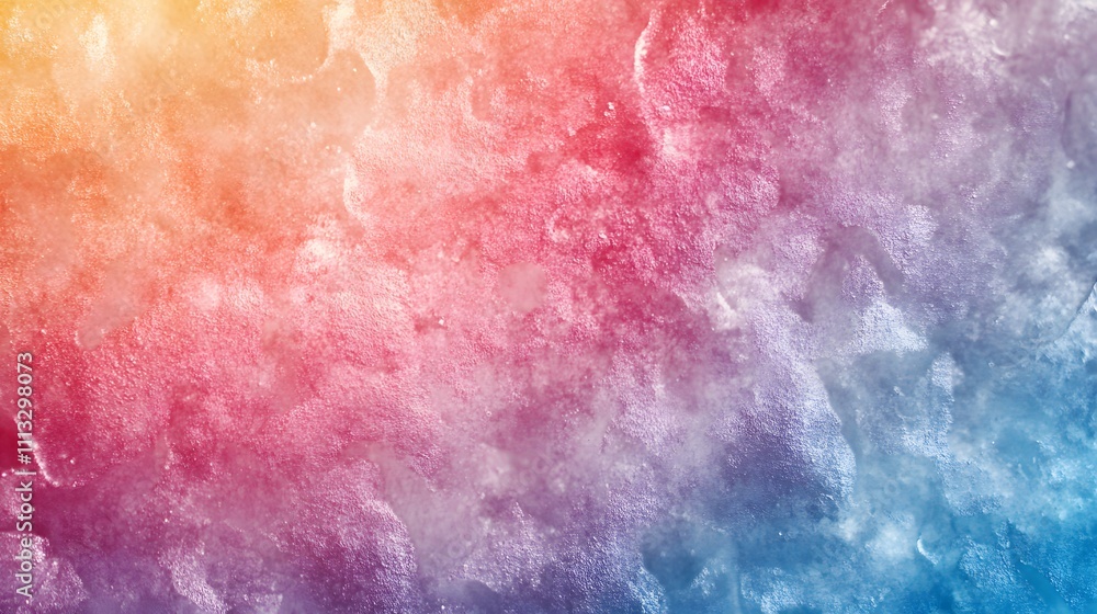 Poster abstract colorful ice texture background image