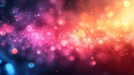Fototapeta premium Soft Pastel Pink and Blue Watercolor Bokeh Foam Background