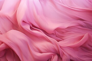 Obraz premium Pink fabric background. Pink cloth texture