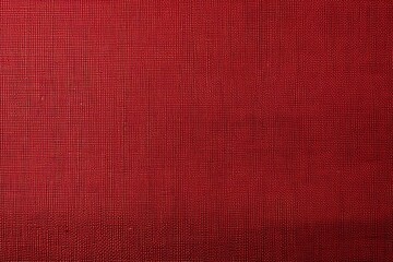 Fototapeta premium Red fabric background. Red cloth texture
