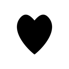 Love icon vector. Heart sign and symbol. Like icon vector.