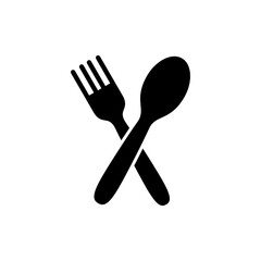 spoon and fork icon vector. spoon, fork and knife icon vector. restaurant sign and symbol