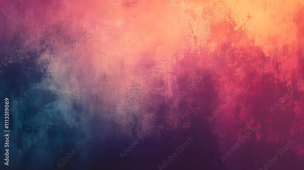 Poster abstract textured background with blending colors