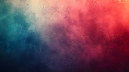 Fototapeta premium Abstract Textured Background Blue Red Gradient