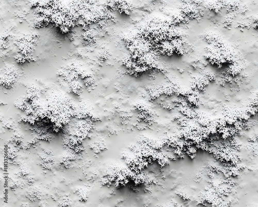 Poster textured surface resembling a natural landscape with intricate patterns.