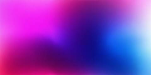 Fototapeta premium Abstract Gradient Background with Vibrant Blue Pink Purple Shades Smooth Blending and Grainy Texture