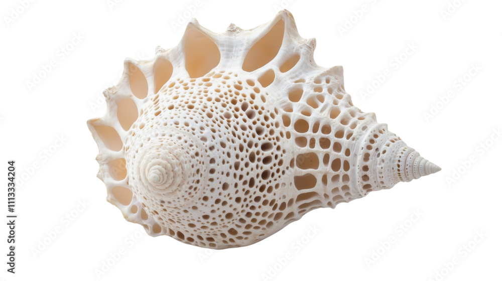 Poster seashell transparent background