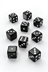 dice on white