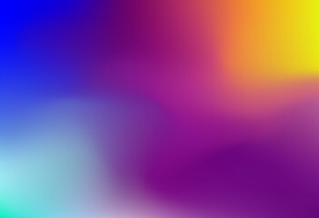 abstract colorful blurred background with gradient grain texture