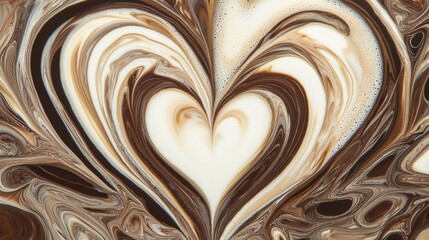 Delightful latte art showcase cozy  closeup photography inviting atmosphere heart design comfort for coffee lovers