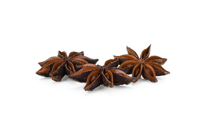 Obraz premium Star anise seeds on transparen png