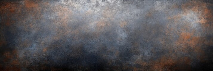 Fototapeta premium Abstract Textured Surface in Blue Gray and Brown Tones for Moody Grungy Background with Depth and Dimension