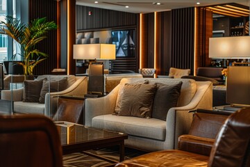 Luxurious Modern Hotel Lobby Interior Design