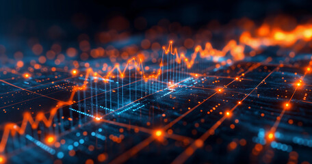 Dynamic Data Visualization of Financial Trends