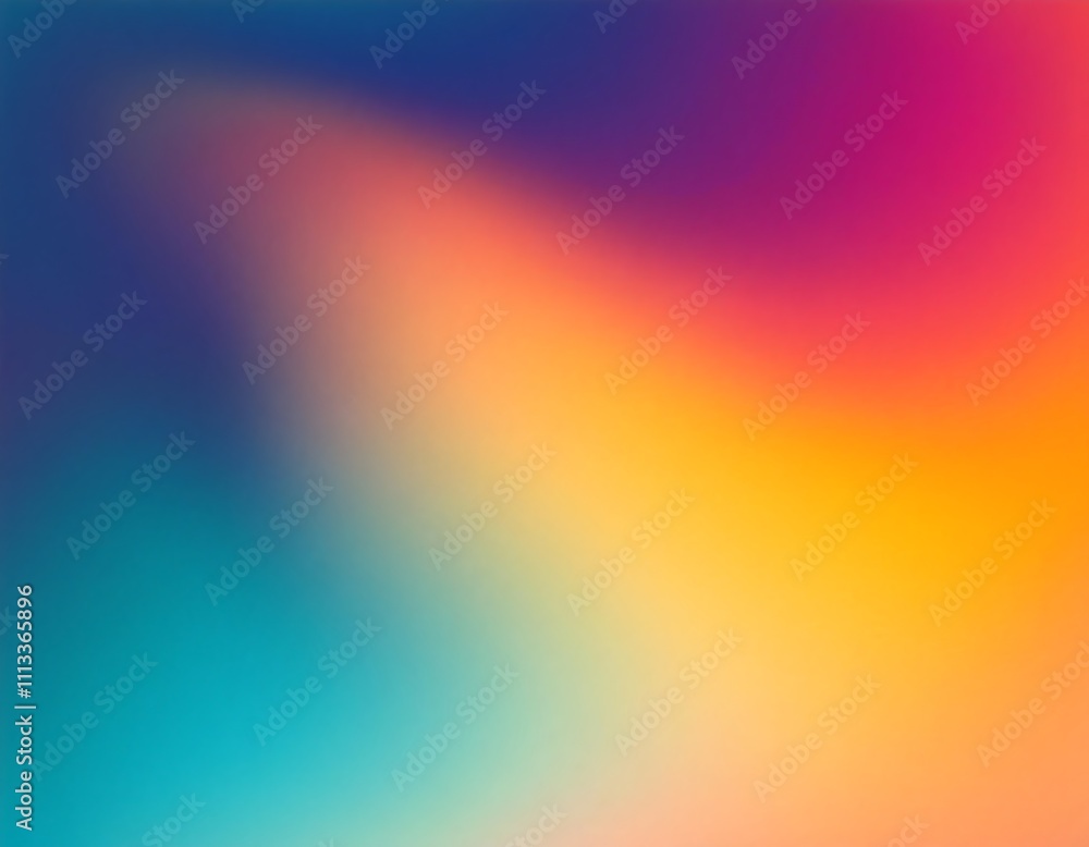 Poster dynamic colorful gradient background perfect for creative projects