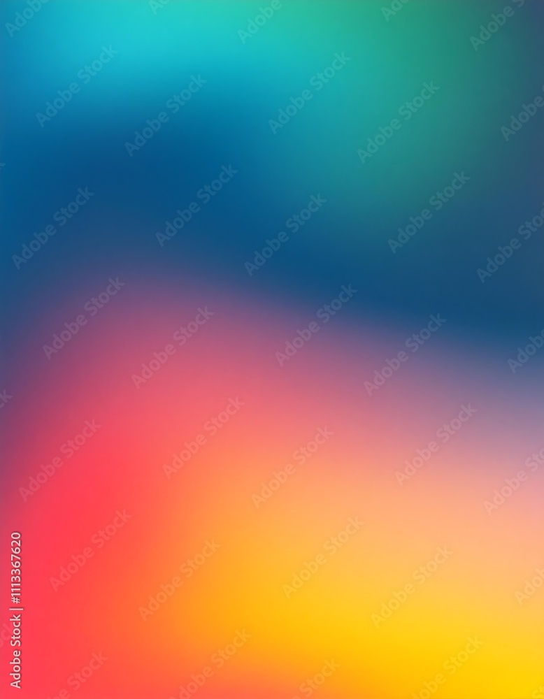 Poster dynamic colorful gradient background perfect for creative projects
