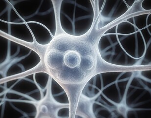 Neurons High-Quality Scientific Image for Neuroscience and Medical Studies