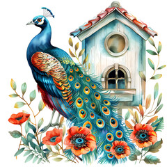 Wonderful peacock image