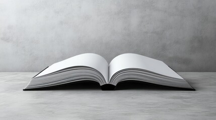 Open Book on a Table