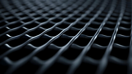 Close-up view of a textured black surface.
