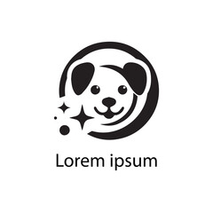 dog logo vector