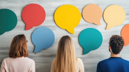 Colorful and dynamic virtual group meetings enabling productive online discussions and idea sharing among a collaborative team  Facilitating effective remote communication and digital workplace