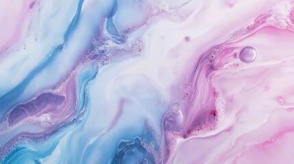Pastel tones blend in smooth, fluid like patterns, offering an elegant and calming design ideal for creating tranquil visuals.