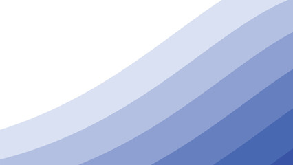 Blue wave design vector image for element design backdrop or presentation