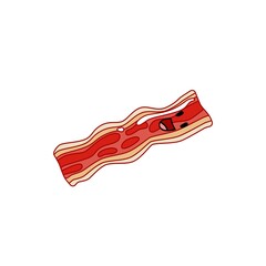 Appetizing Bacon Strips - High-Quality JPEG Illustration