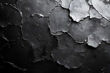 Obraz premium Cracked paint for metal. Background 