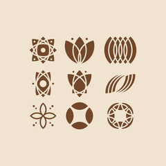 vector abstract geometric shapes