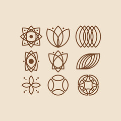 vector abstract geometric shapes