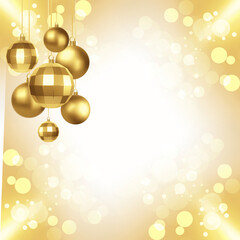 golden christmas background © betania
