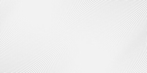 Abstract white background from lines. Wavy line drawing . Design element.