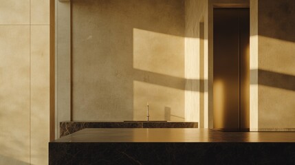 Minimalist Interior Design Modern Gold Accents