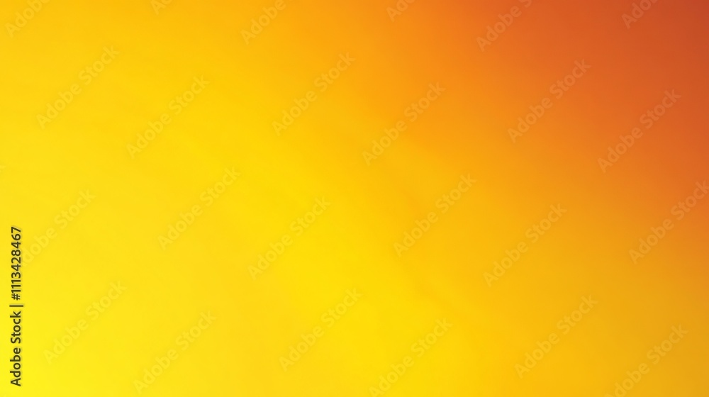 Poster vibrant yellow gradient background with smooth color transition and bright warm tones for digital de