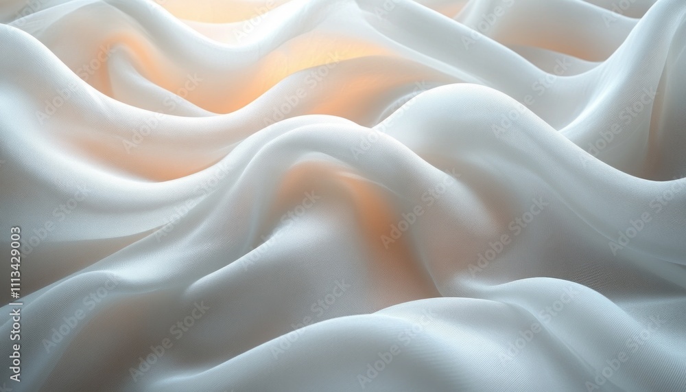 Poster soft focus abstract background illuminated fabric minimalism ethereal atmosphere
