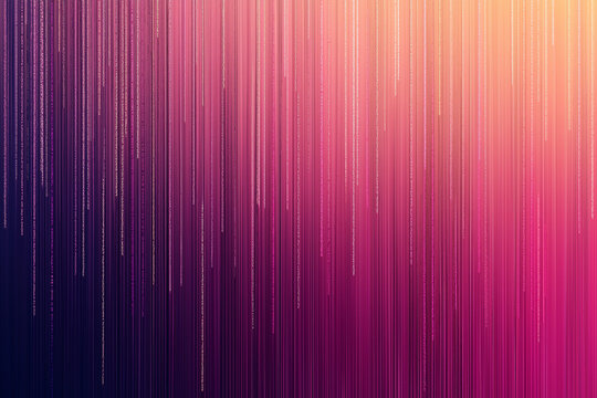 Vertical columns of binary code against a gradient background   
