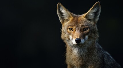 Fototapeta premium Close-up Portrait of a Coyote