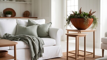 Fototapeta premium living room interior