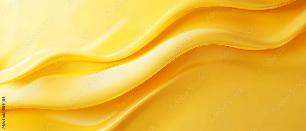 Aufkleber abstract yellow gradient background with soft blur texture and copy space, perfect for modern poster