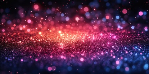 Fototapeta premium Abstract Red White Blue Glitter Background for Elections Voting Memorial Labor Day Independence Celebration