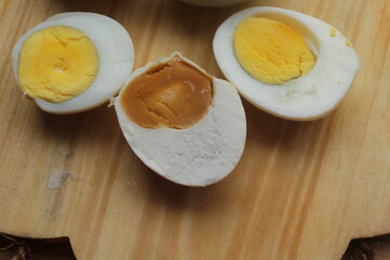 boiled eggs