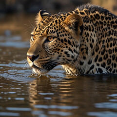 wild leopard