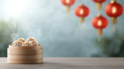 A bowl of food with steam coming out of it