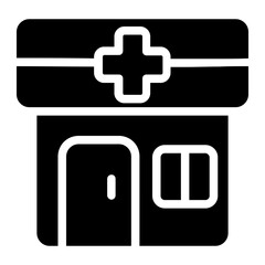 Clinic Solid Icon