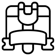 Architecture Day Line Icon