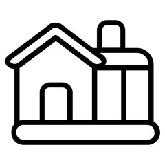 House Line Icon